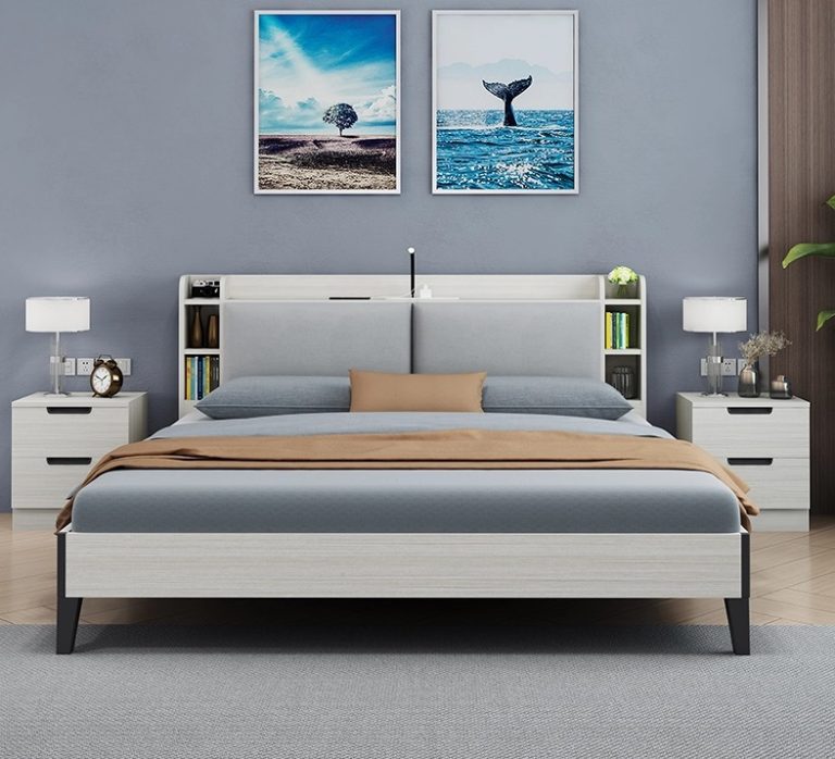 Beds Yl First Pte Ltd, Contemporary Bookcase Headboard Designs